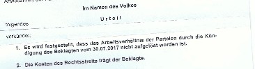 Urteil vom 20.03.2019